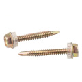 High quality hexagon head screws drill tail wire